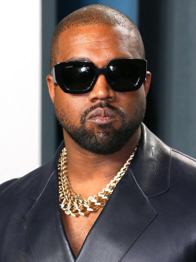 Kanye West. Picture: AFP