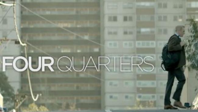 Four Quarters is an AFL-inspired comedy series filmed in Melbourne.