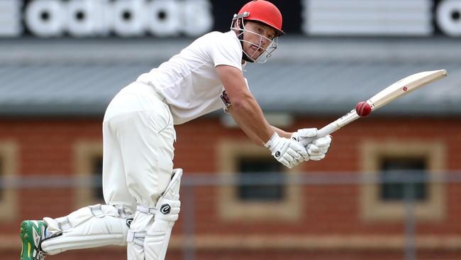 Dean Russ is the most prolific batsman in Footscray’s history. Picture: Mark Dadswell