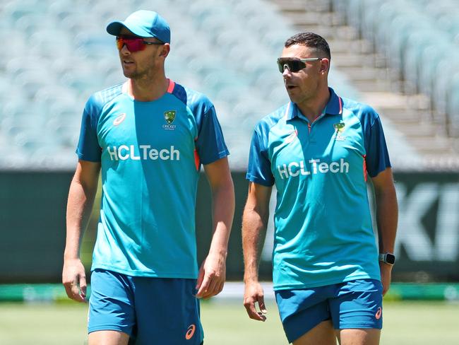 Boland is set to replace Hazlewood for the Boxing Day Test. Picture: Mark Stewart