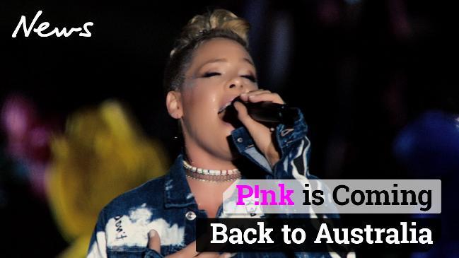 Pink's coming back to Australia