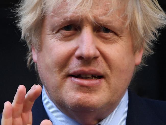 ***BESTPIX*** LONDON, UNITED KINGDOM - MAY 28: British Prime Minister Boris Johnson takes part in the weekly "Clap for Our Carers" event in Downing Street on May 28, 2020 in London, United Kingdom. For 10 weeks, the public have applauded NHS staff and other key workers from their homes at 8pm every Thursday as part of "Clap for Our Carers". Annemarie Plas, the founder of the campaign, has now called for an end to the new tradition, suggesting that an annual clap should take its place. (Photo by Peter Summers/Getty Images)