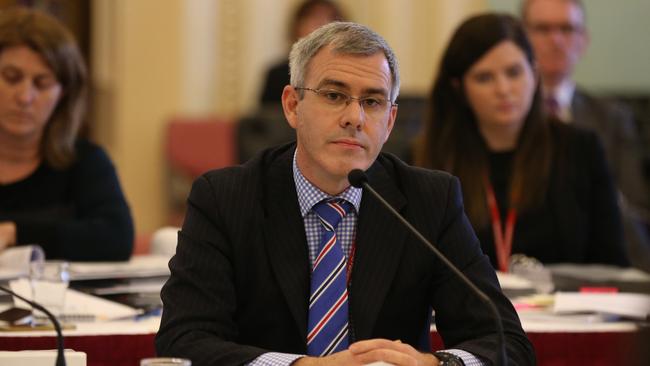 State Parliament Estimates committee at Parliament. Frankie Carroll. Pic Annette Dew