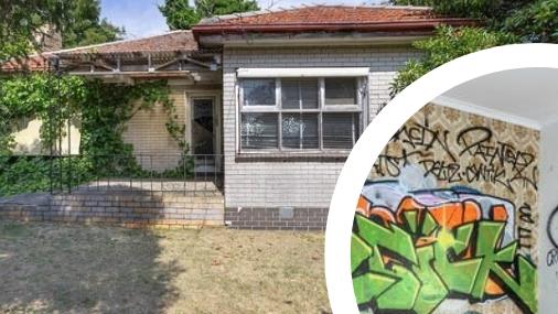 Art for 17 Brooklyn Ave, Frankston, ruin - for herald sun real estate