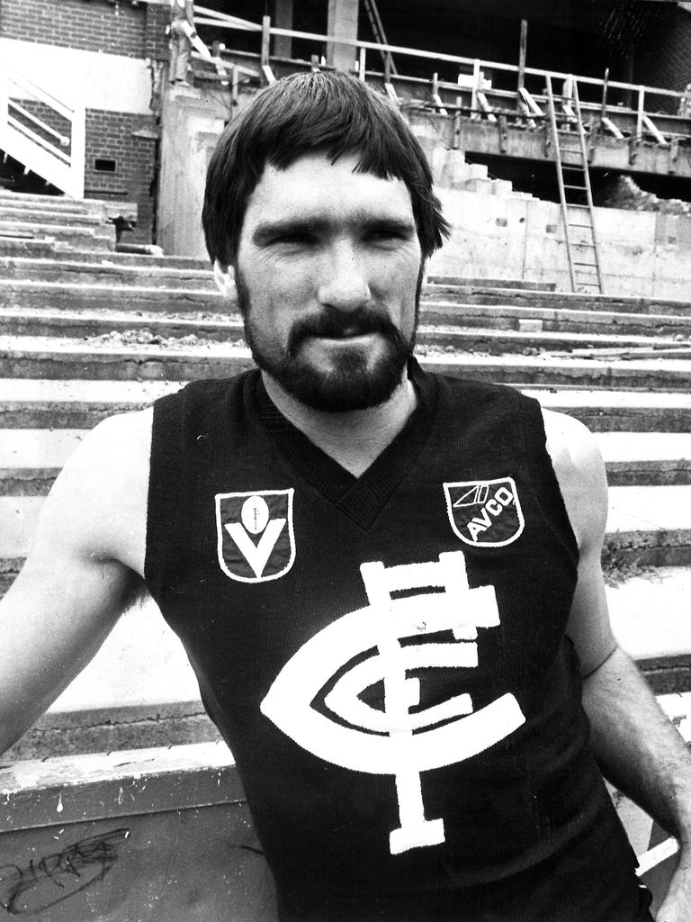 Bosustow had a huge impact in 65 games with the Blues in the early 80s.