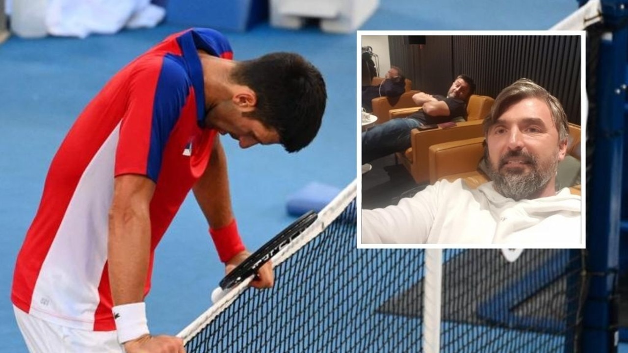Djokovic’s trip Down Under isn’t going to plan.