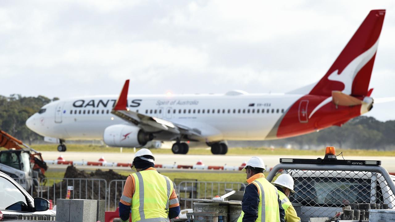 Qantas said it was ‘disappointed’ by the ballots action. Picture: NCA NewsWire / Andrew Henshaw