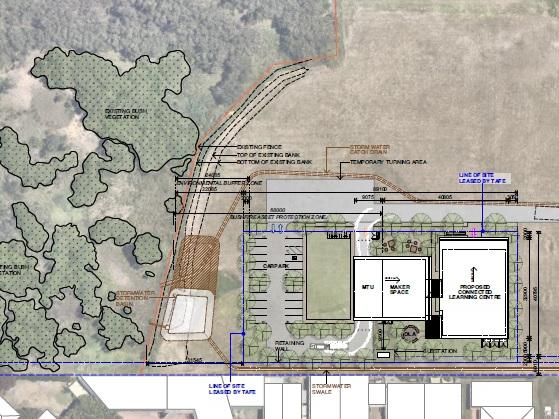 Plans for a proposed TAFE NSW connected learning centre at Lot 12 Bayshore Drive in Byron Bay have been released on public exhibition.