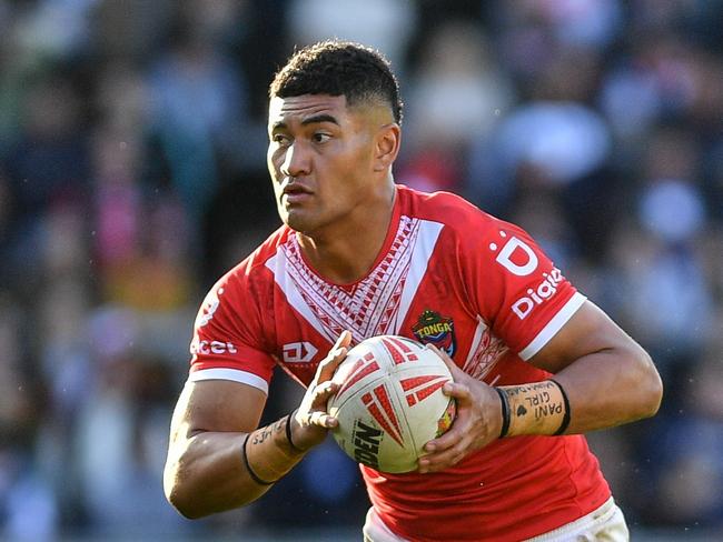 Dolphins playmaker Isaiya Katoa had a strong series for Tonga. NRL Imagery