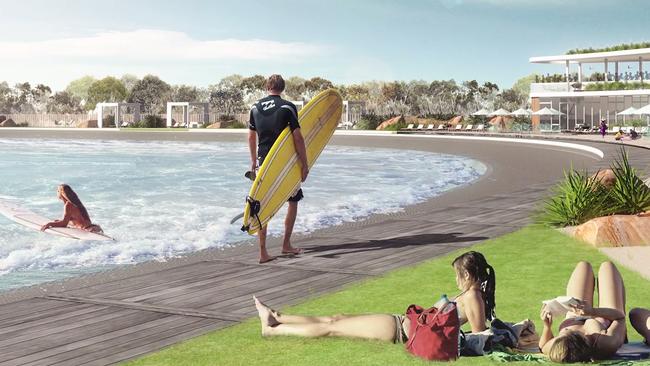 Sydney Olympic Park will soon be a surfing destination, with a new wave pool announced.