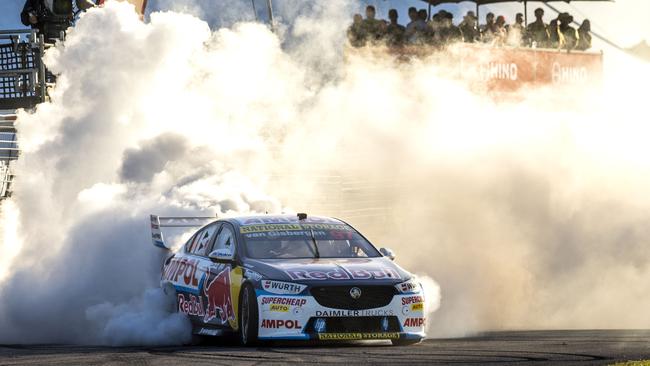 Shane van Gisbergen wins the NTI Townsville 500, event 7 of the Repco Supercars Championship in Townsville in July, 2022.