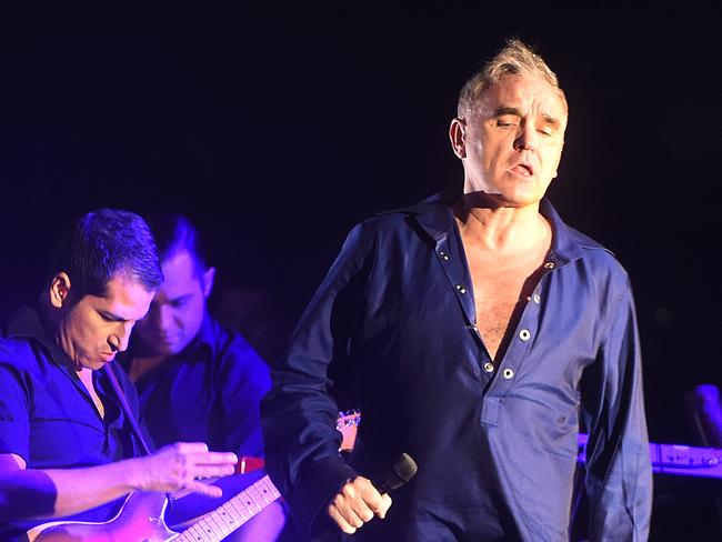 Morrissey Concert at Festival Hall. Picture:Rob Leeson.