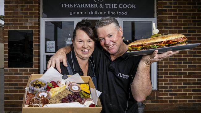 The Farmer and The Cook is the brainchild of owners Katrina and Neil Conn. Picture: Nicole Cleary