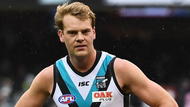 Jack Watts after the loss to Collingwood. Picture Quinn Rooney/Getty Images