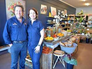 EVERYDAY FARMER'S MARKET: One Little Farm owners, Anthony and Kate Rehbein are passionate about the paddock to plate philosophy and will sell a range of locally grown produce and flowers. Picture: Rhylea Millar