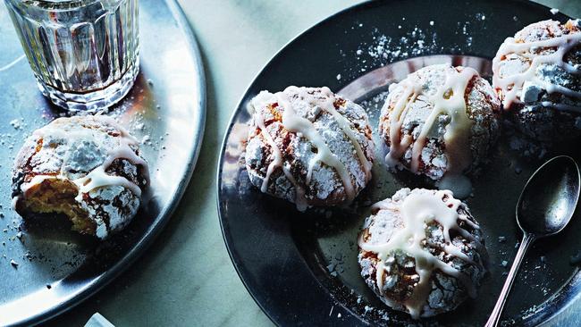 Moreish: almond and lemon biscottini. Picture: Guy Bailey