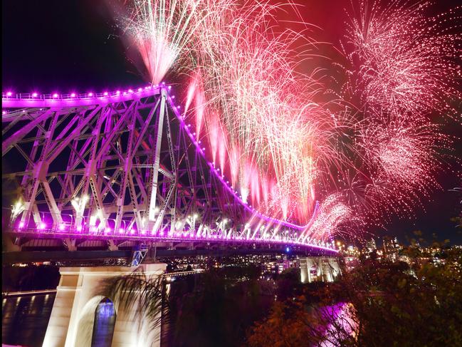 The Story Bridge will take centre stage again.