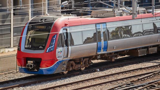 The State Government is paying its train drivers and other rail staff $15,000 each as an incentive to work for a private company it chose to operate Adelaide’s rail network. Picture: Matt Loxton