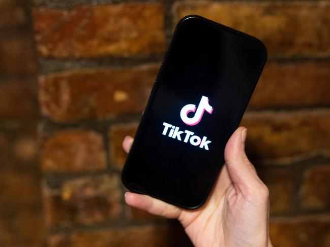 The teens were following a TikTok trend of degrading vulnerable people. Picture: Alex Kent