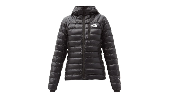 northface puffer jacket black