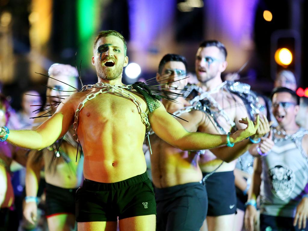 Next year’s Mardi Gras will take place in a COVID-safe way at the SCG. Picture: Nikki Short