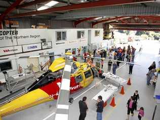 Westpac Lifesaver Rescue Helicopter Open day, Lismore, August 21, 2010. Picture: JERAD WILLIAMS