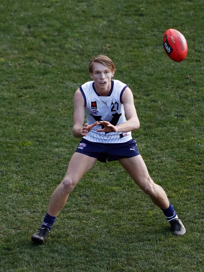 Cooper Vickery returns to play for Bairnsdale. (Photo by Dylan Burns/AFL Photos via Getty Images)