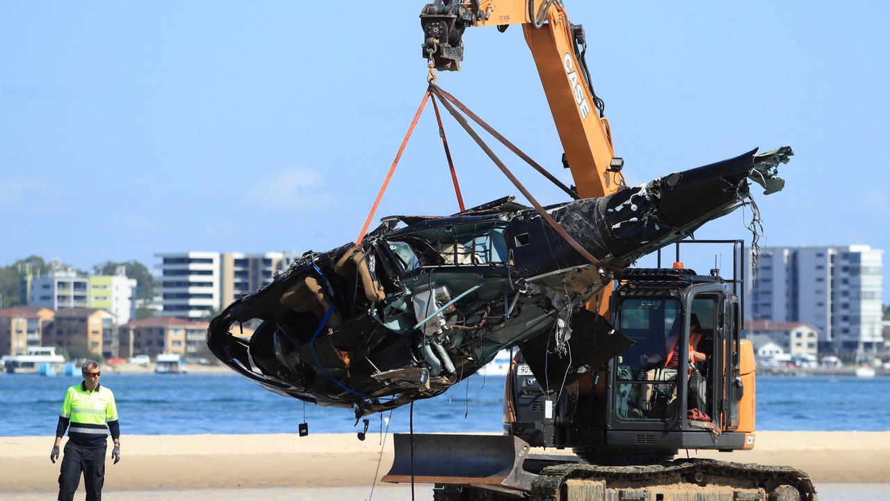 ATSB officers have examined the wreckage after four people were killed. Picture: NCA NewsWire/ Scott Powick