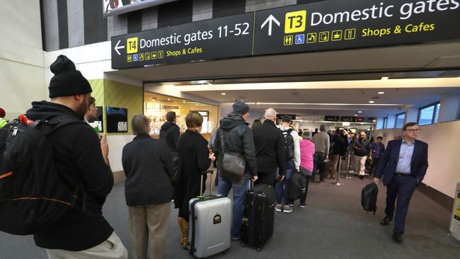 Waiting in long queues for security checks is set to become a thing of the past. File image: David Geraghty