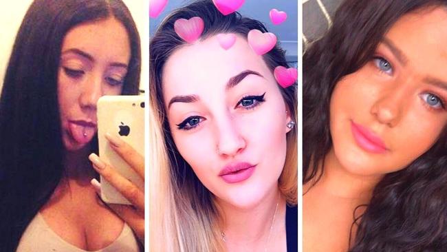 Friends Tayhla Fernley, Bianca Rees and Tahlia Milton pleaded guilty to assault causing actual bodily harm.