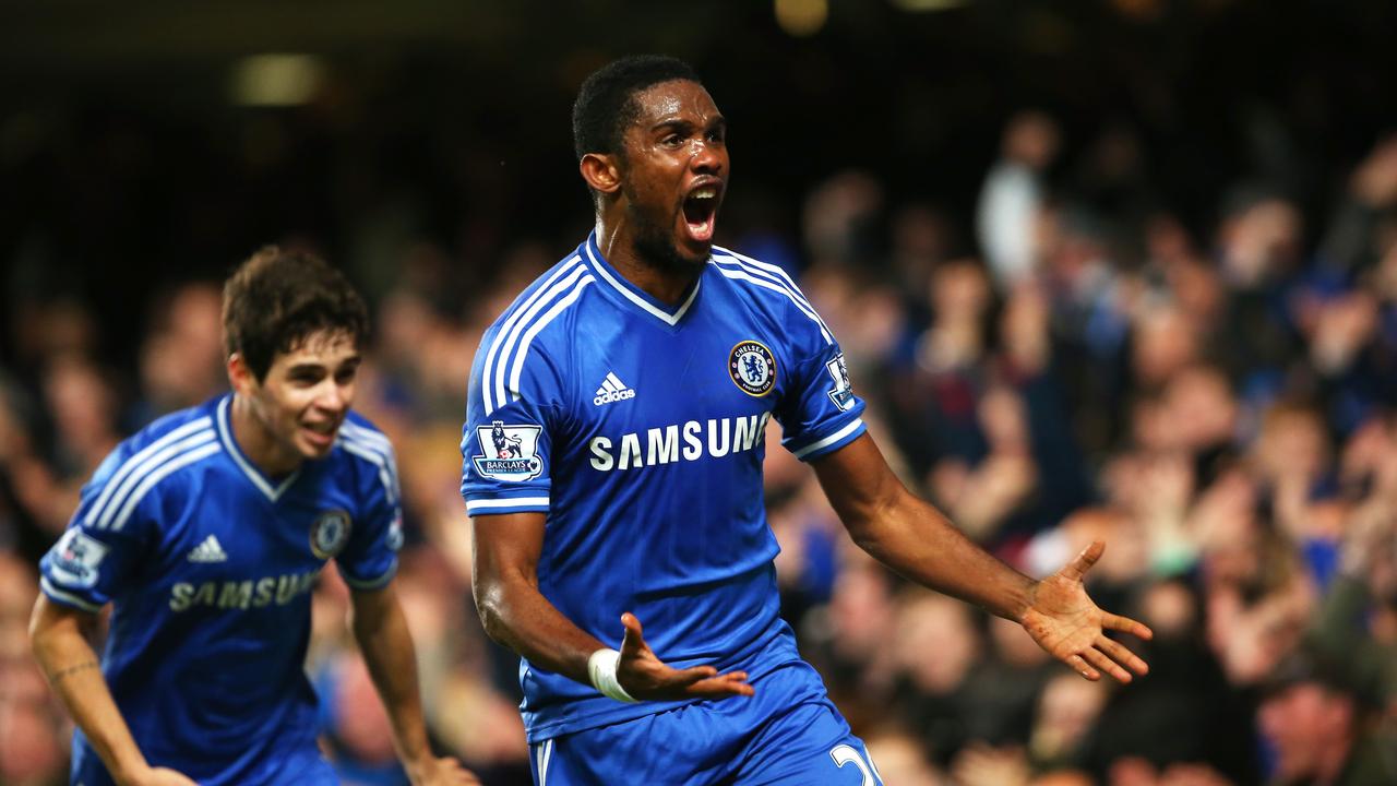 Samuel Eto'o starred at Chelsea later in his career. (Photo by Julian Finney/Getty Images)