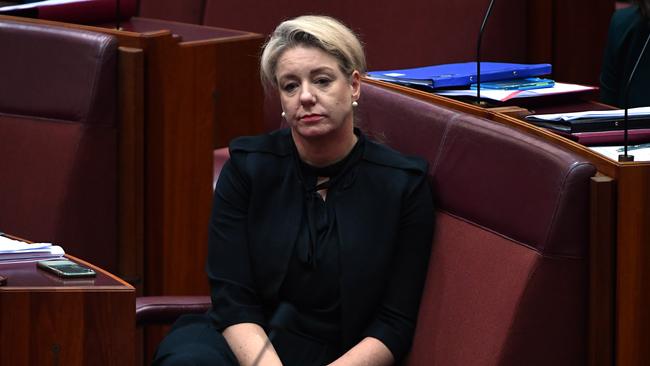 Nationals Senator Bridget McKenzie in the Senate chamber at Parliament House in Canberra, Wednesday, February 5, 2020. (AAP Image/Mick Tsikas) NO ARCHIVING
