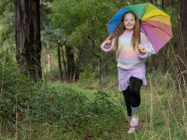 The research is looking at whether children can ‘reboot’ their curiosity by spending more time outdoors. Picture: Tony Gough