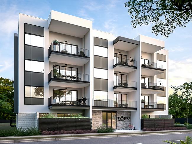Junction is building 40 affordable homes at St Clair in Adelaide. Picture: Jabba Design