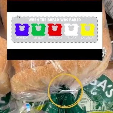 It was in response to a viral TikTok about how bread tags revealed which bread was freshest. TikTok/@tony.zakharia2