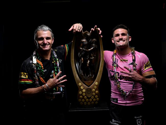 The duo has been wildly successful together. Picture: NRL Photos/Gregg Porteous