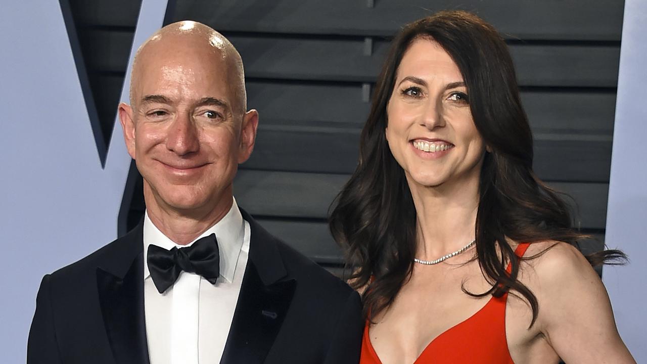 Jeff and MacKenzie Bezos are famously low-key when it comes to their incredibly vast wealth. Picture: Evan Agostini/Invision/AP