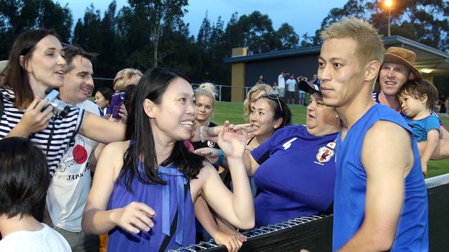 Keisuke Honda will have plenty of Japanes people interested in the Asian Cup.