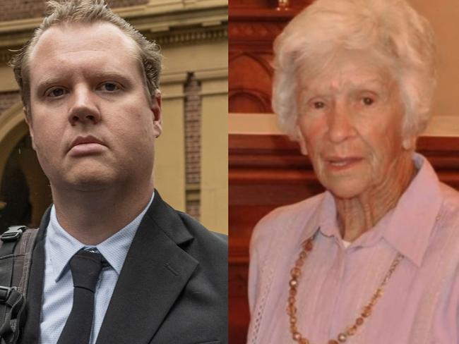 Kristian White has been found guilty of fatally tasering Clare Nowland, 95, in a nursing home in Cooma in May 2023. Picture: NewsWire