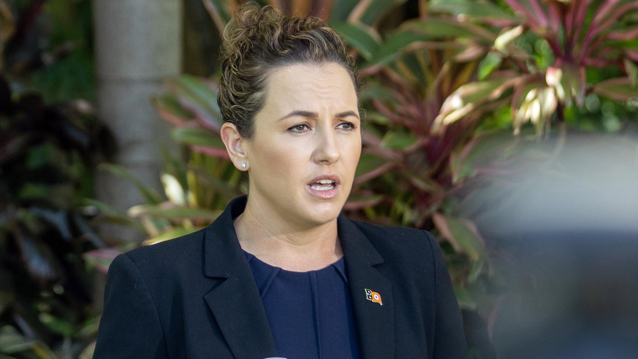 Opposition Leader Lia Finocchiaro questioned how the payout would detract funding from frontline resources. Picture: Liam Mendes / The Australian