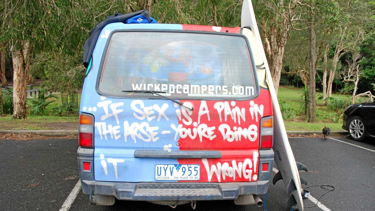 hans Rig mand Strædet thong CWA vs Wicked campers: Women on a mission to ban vans | Daily Telegraph
