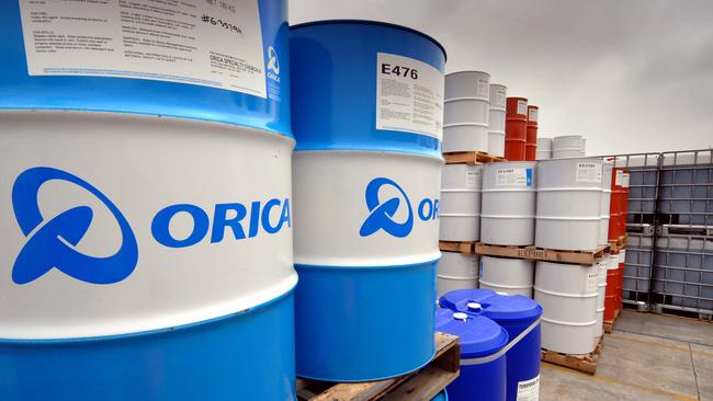 Explosives maker Orica told the market in May that it had launched a sales process for its Minova business and that it had tapped investment bank JPMorgan for the sale. Picture: Bloomberg