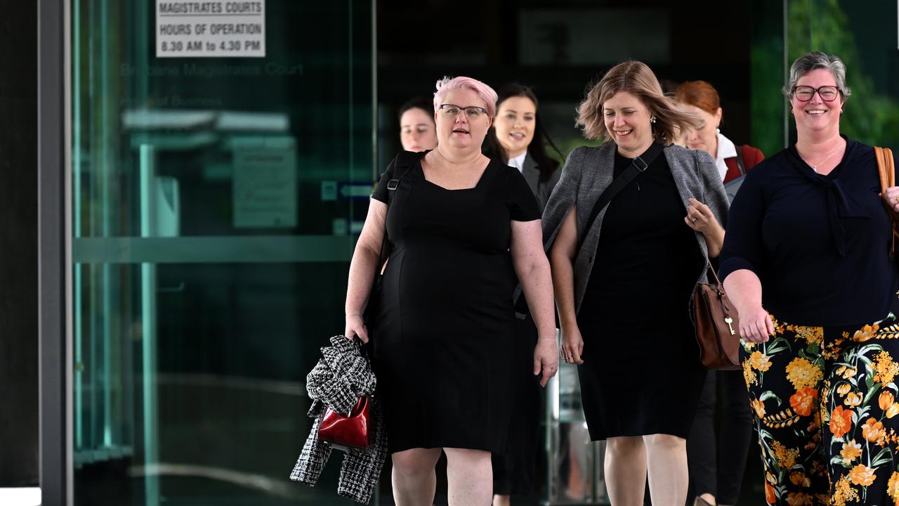 Ms O’Connor (centre) said the poor standing of the workplace meant there was a great deal of “animosity” between staff.Picture: NCA NewsWire / Dan Peled