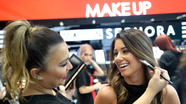 First Aussie Customers Line Up At Sephora's Store Opening In