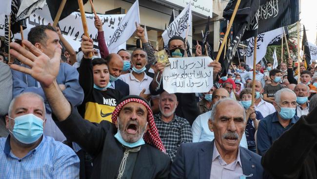 The UK banned the entirety of Hizb ut-Tahrir as a terror group in January. Picture: AFP