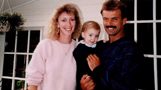 Bronwyn and Jon Winfield with their daughter Lauren.