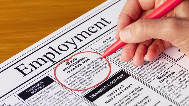 New data from the Australian Bureau of Statistics showing a 43 per cent collapse in job vacancies from February. Picture: istock