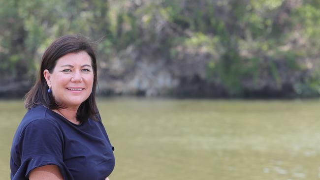 Gaven LNP candidate Kirsten Jackson in the electorate. Picture Glenn Hampson