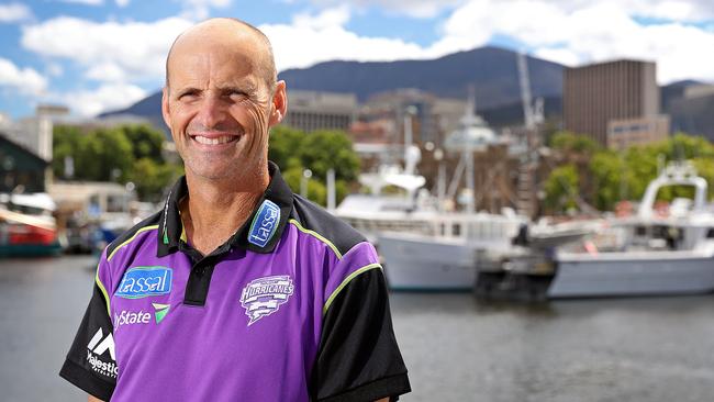 Hobart Hurricanes coach Gary Kirsten on the waterfront in Hobart. Picture: SAM ROSEWARNE