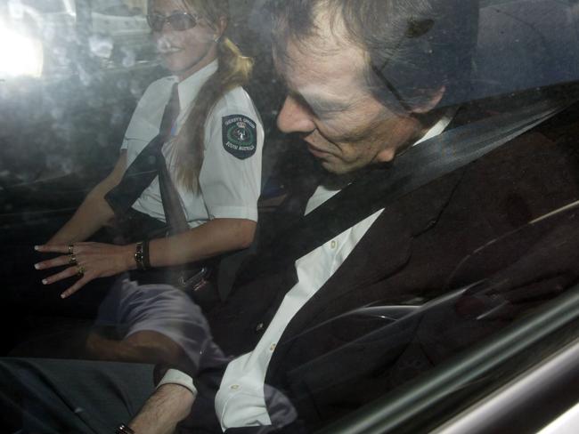 19/12/2004 NEWS: 19.12.04  Jury returns with verdict in the trial of Mark Ray Haydon in the Snowtown killings case. Haydon leaving the District Court.   pic Toby Zerna p14//19/12/2004 NEWS: 19.12.04  Jury returns with verdict in the trial of Mark Ray Haydon in the Snowtown killings case. Haydon leaving the District Court.   pic Toby Zerna